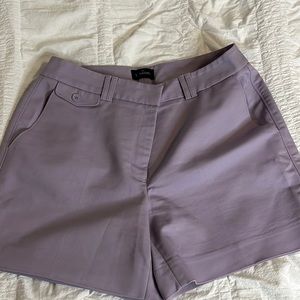 WHBM 5 inch shorts in lavender